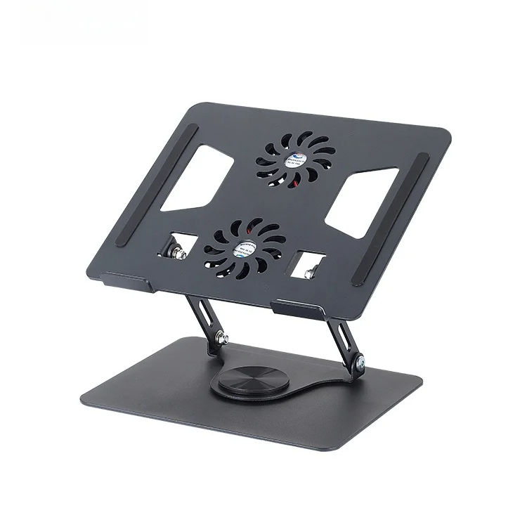 Swivel Laptop Stand With Fan: SLICK WZ-120F
