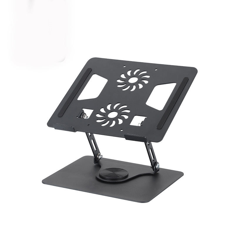 Swivel Laptop Stand With Fan: SLICK WZ-307F