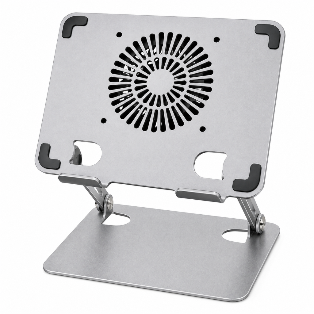 Swivel Laptop Stand With Fan: SLICK WZ-308