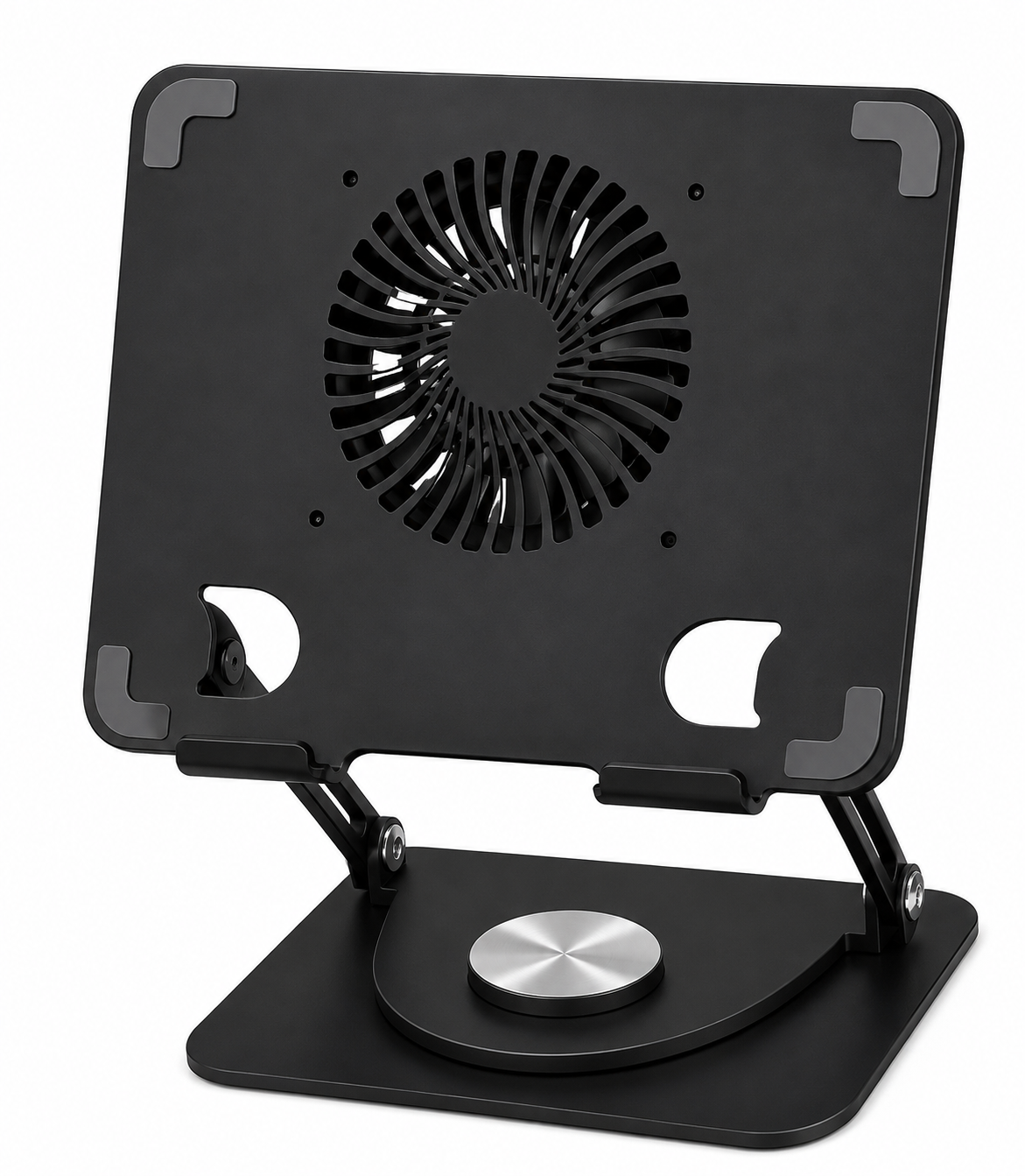Swivel Laptop Stand With Fan: SLICK WZ-308R